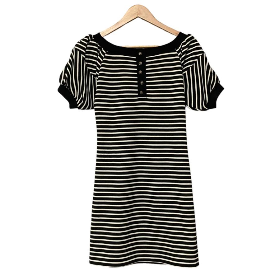 美品 Her lip to ハーリップトゥ Saint-Tropez Striped Mini Dress 