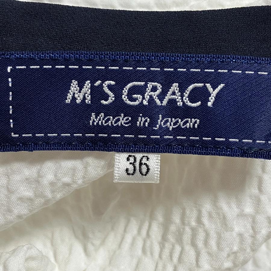 M'S GRACY（エムズグレイシー） 良品 23SS M'S GRACY リップル加工