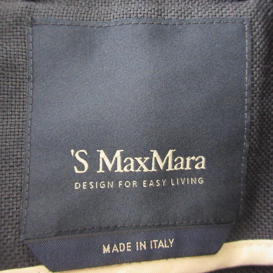 美品 S Max Mara エスマックスマーラ リネン ジャケット サイズ36