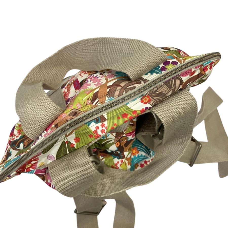 未使用級 LeSportsac ハワイ限定 フラガール柄 リュック バックパック LeSportsac（レスポートサック） 新品同様 ハワイ限定 フラガール