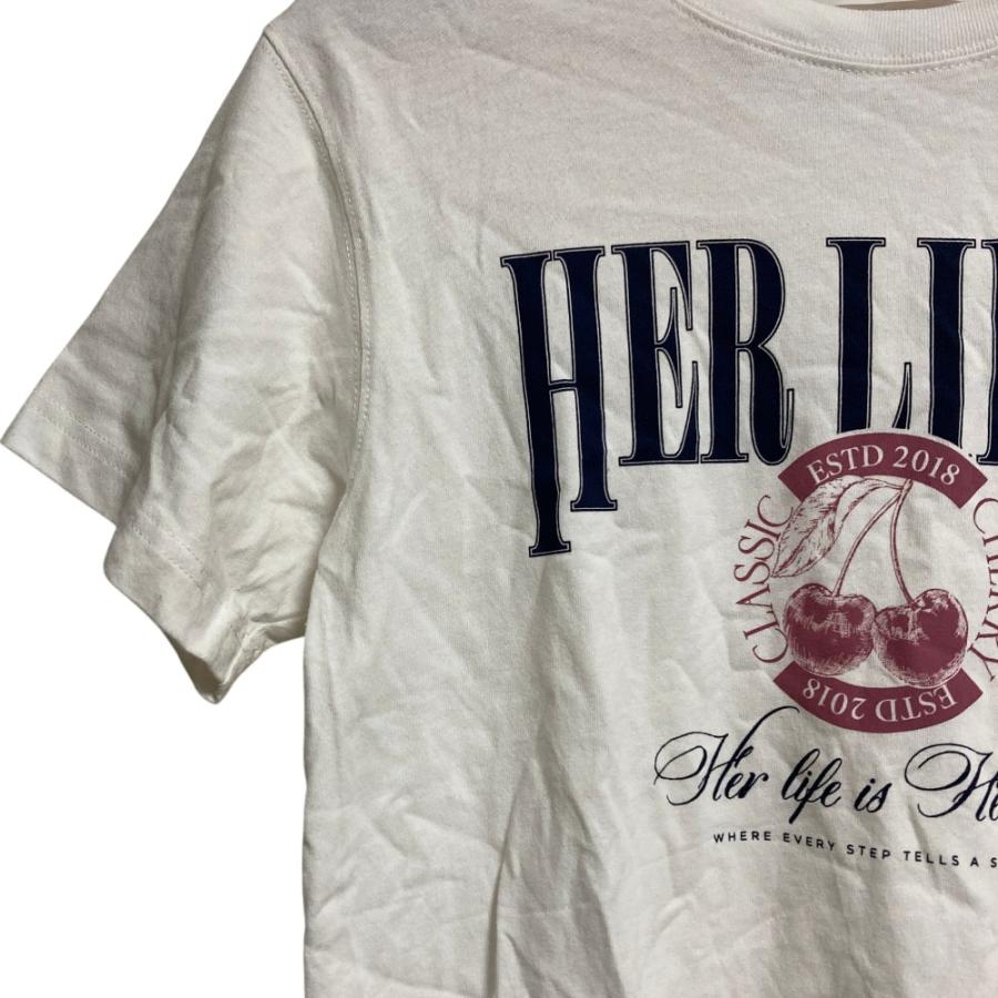 美品 Her lip to ハーリップトゥ classic cherry tee チェリー