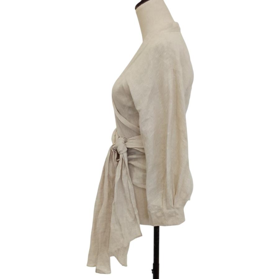 VERMEIL par iena（ヴェルメイユパーイエナ） 美品 リネンカシュクール 