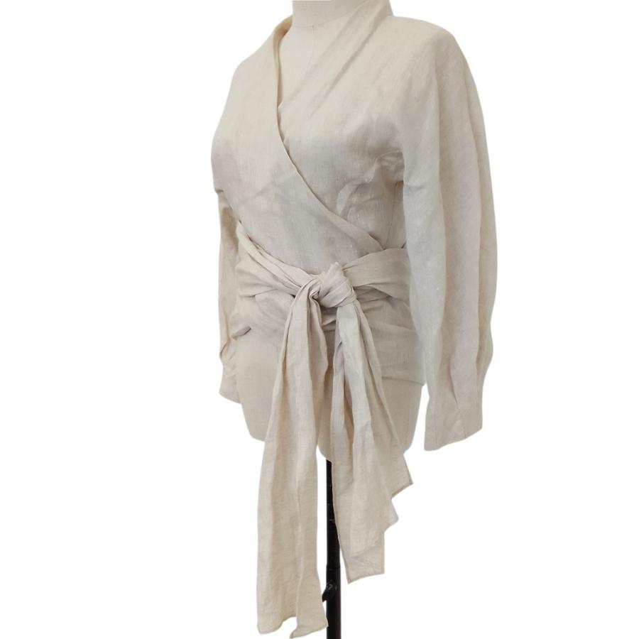 VERMEIL par iena（ヴェルメイユパーイエナ） 美品 リネンカシュクール
