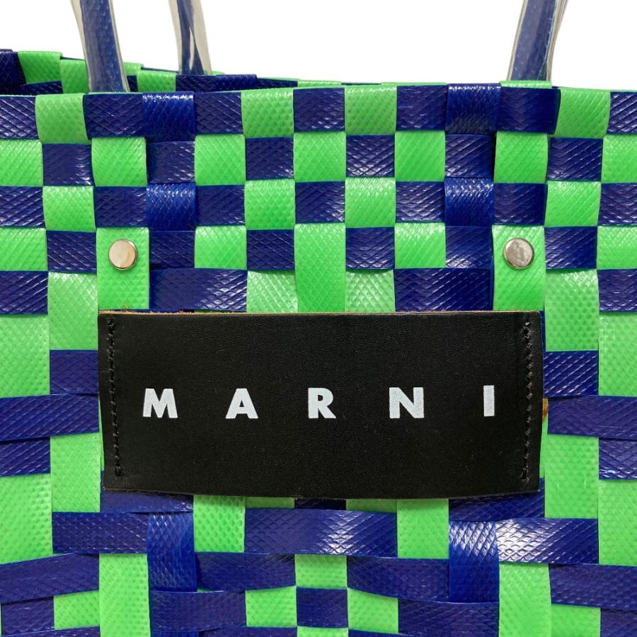 MARNI（マルニ） 美品 マーケット フラワーカフェ ピクニックバッグ