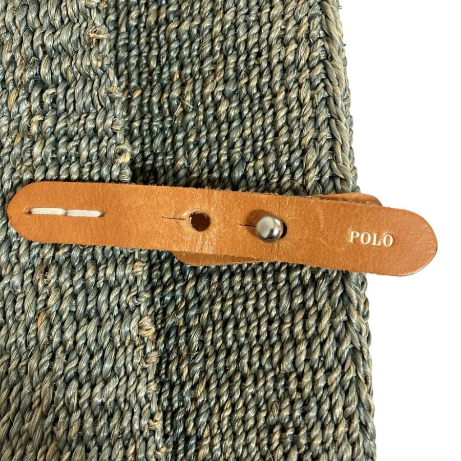 POLO RALPH LAUREN（ポロ・ラルフローレン） 新品同様 ラフィア