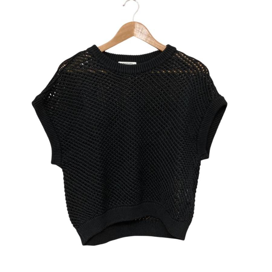 MACPHEE（マカフィー） 美品 23SS MACPHEE メッシュコットン クルー 