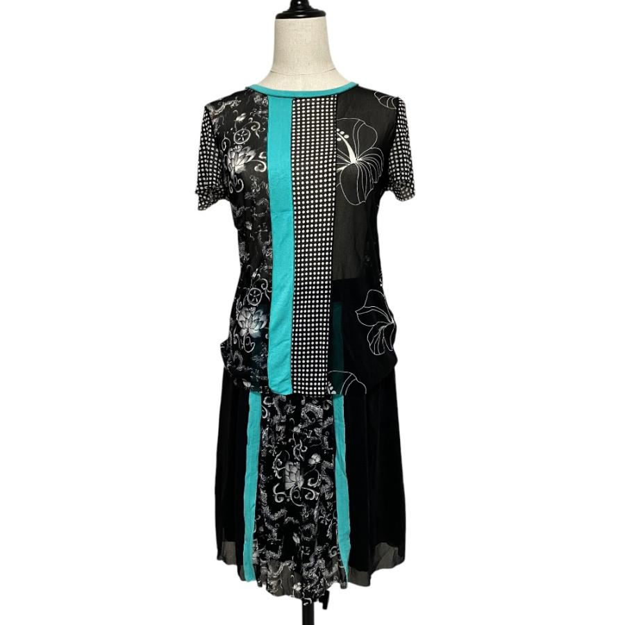 美品】VIVIENNE TAM ヴィヴィアンタム 花柄 ワンピース VIVIENNE TAM 