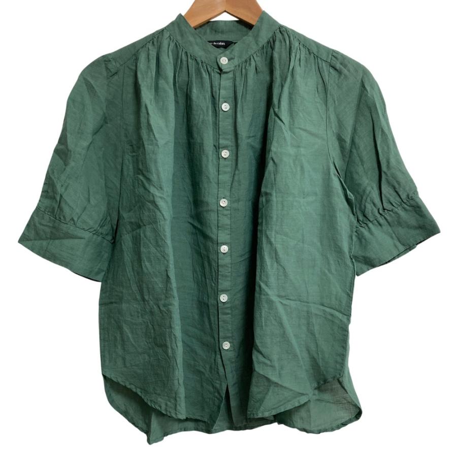 pas de calais（パドカレ） 美品 テンセルラミー スタンドカラー