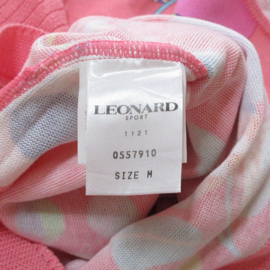 LEONARD SPORT 美品 レオナールスポーツ フラワープリント コットン