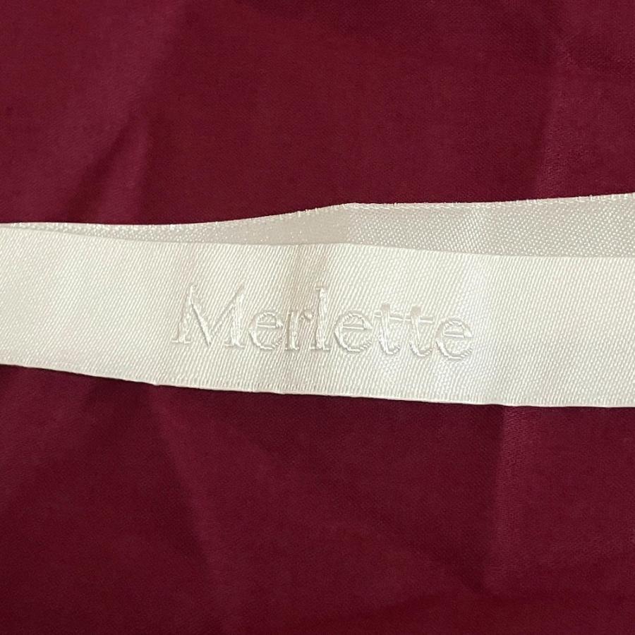 merlette（マーレット） 美品 ロング丈 マキシ丈 ノースリーブ ロング