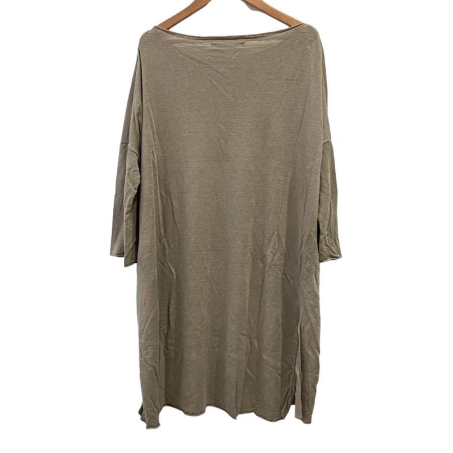 evam eva（エヴァムエヴァ） 美品 linen one-piece リネン ニット 