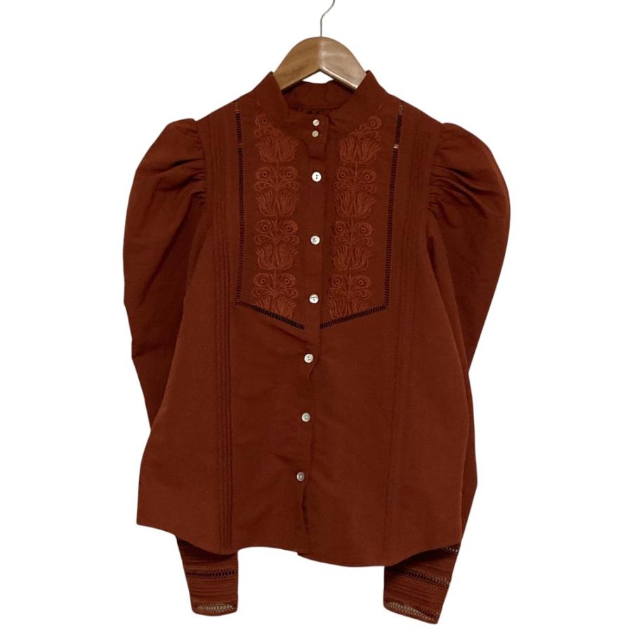 Ameri（アメリ） 新品同様 UND POWER SHOULDER LACE BLOUSE パワー 