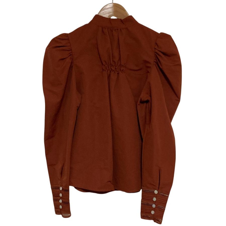 Ameri（アメリ） 新品同様 UND POWER SHOULDER LACE BLOUSE パワー 