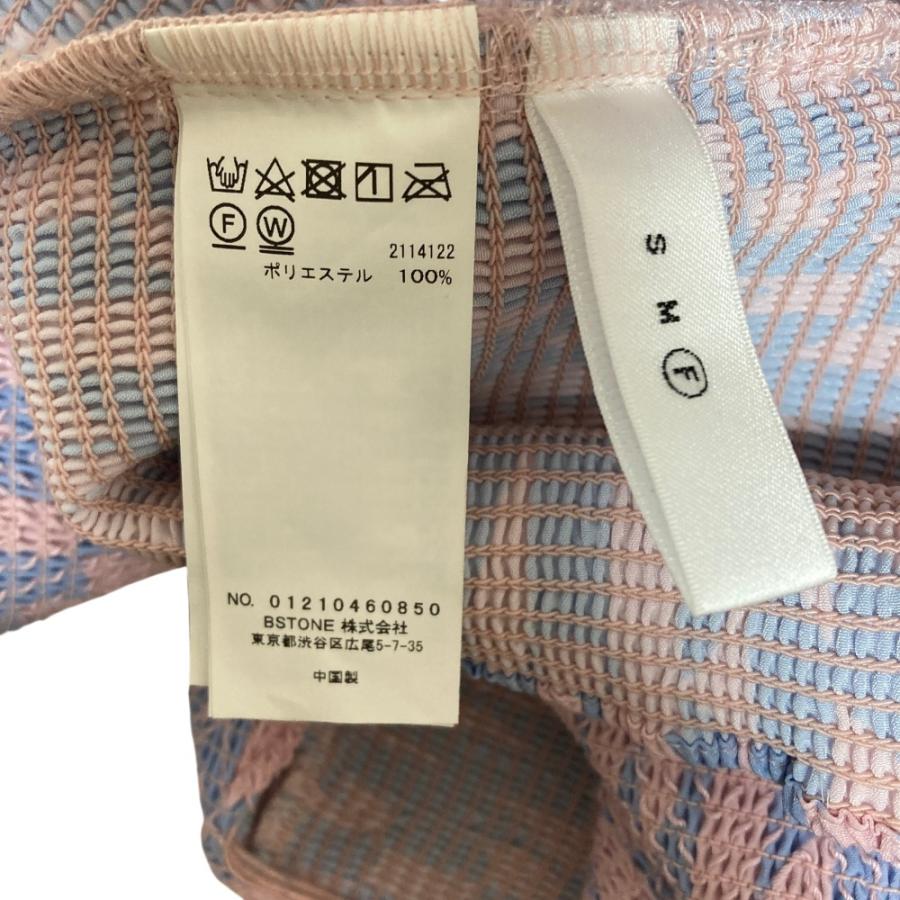 美品 Ameri VINTAGE アメリヴィンテージ GEOMETRIC PATTERN SHIRRING 