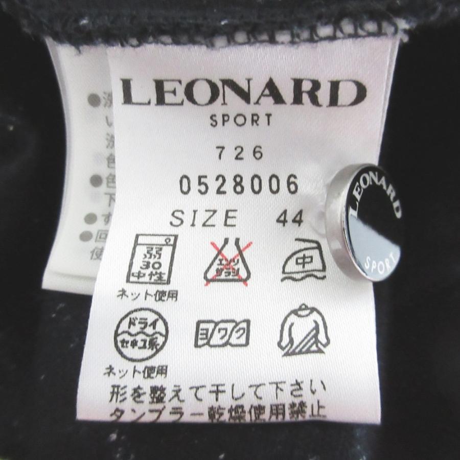 LEONARD SPORT 美品 レオナールスポーツ フラワープリント 半袖