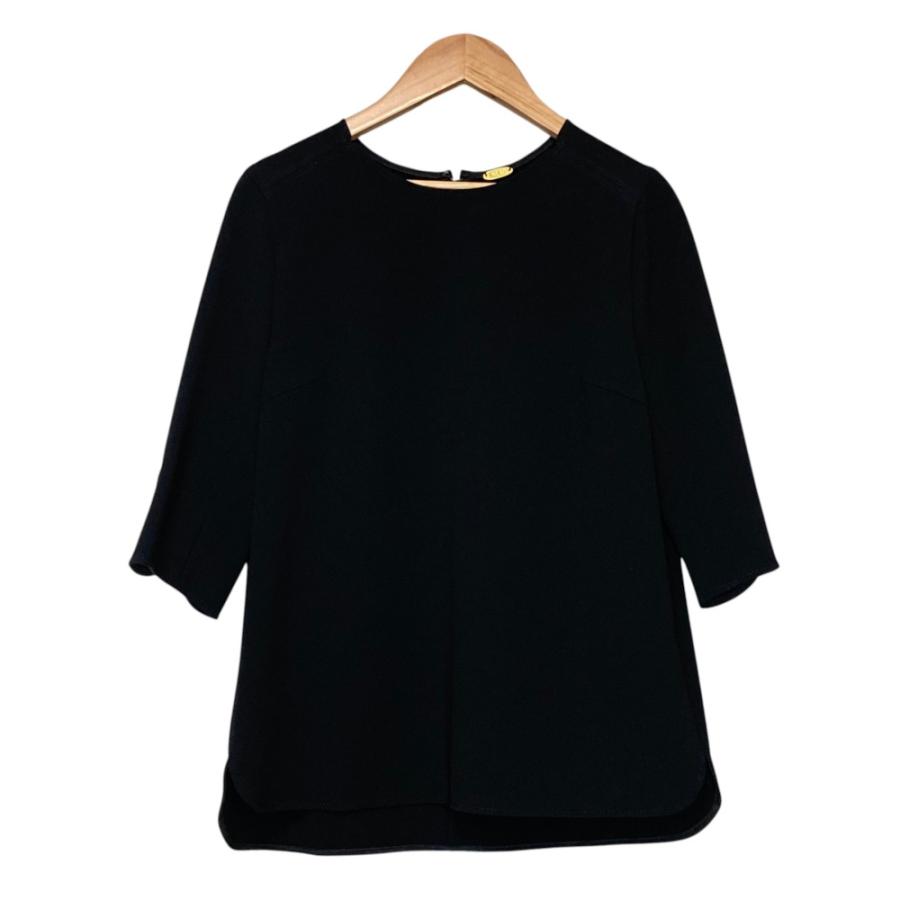MUSE de Deuxieme Classeトップス　ブラック　日本製 MUSE de Deuxieme Classe 美品 ミューズドゥドゥーズィエムクラス