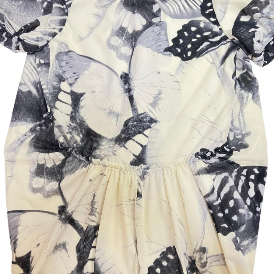 VIVIENNE TAM（ヴィヴィアンタム） 美品 バタフライプリント ショート 