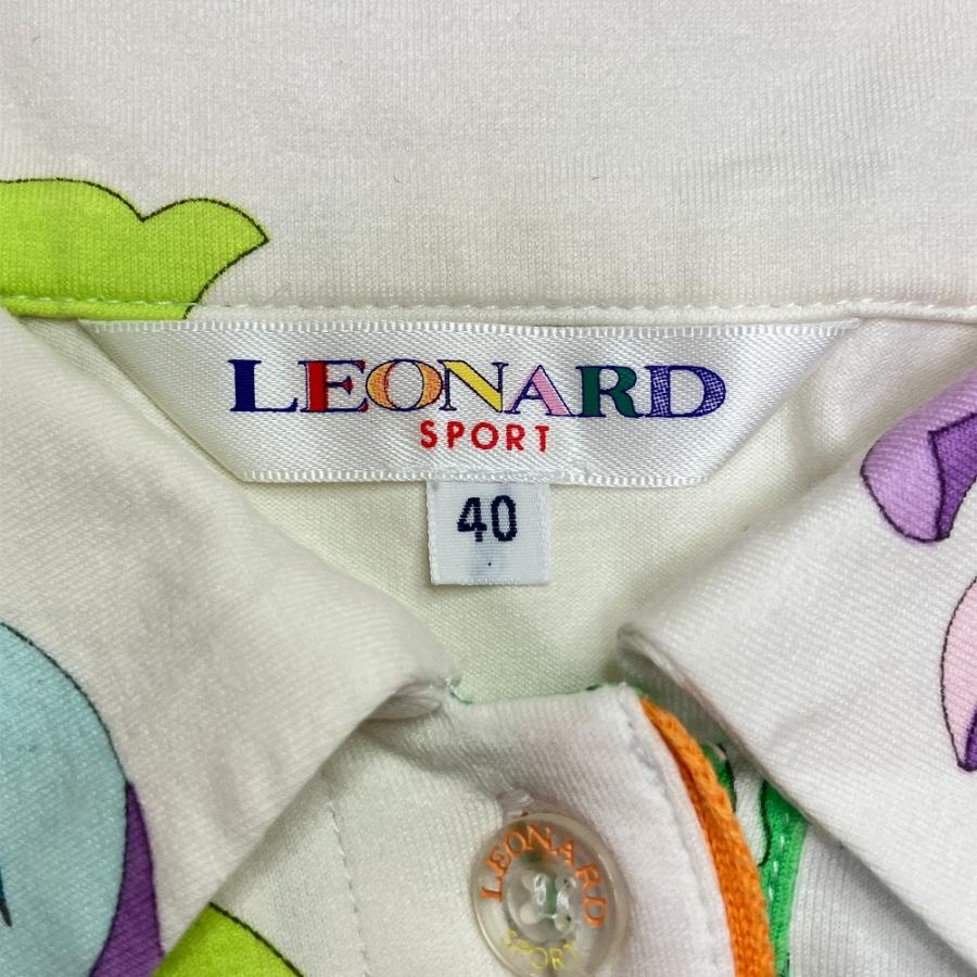 LEONARD SPORT 美品 レオナール スポーツ フラワープリント 