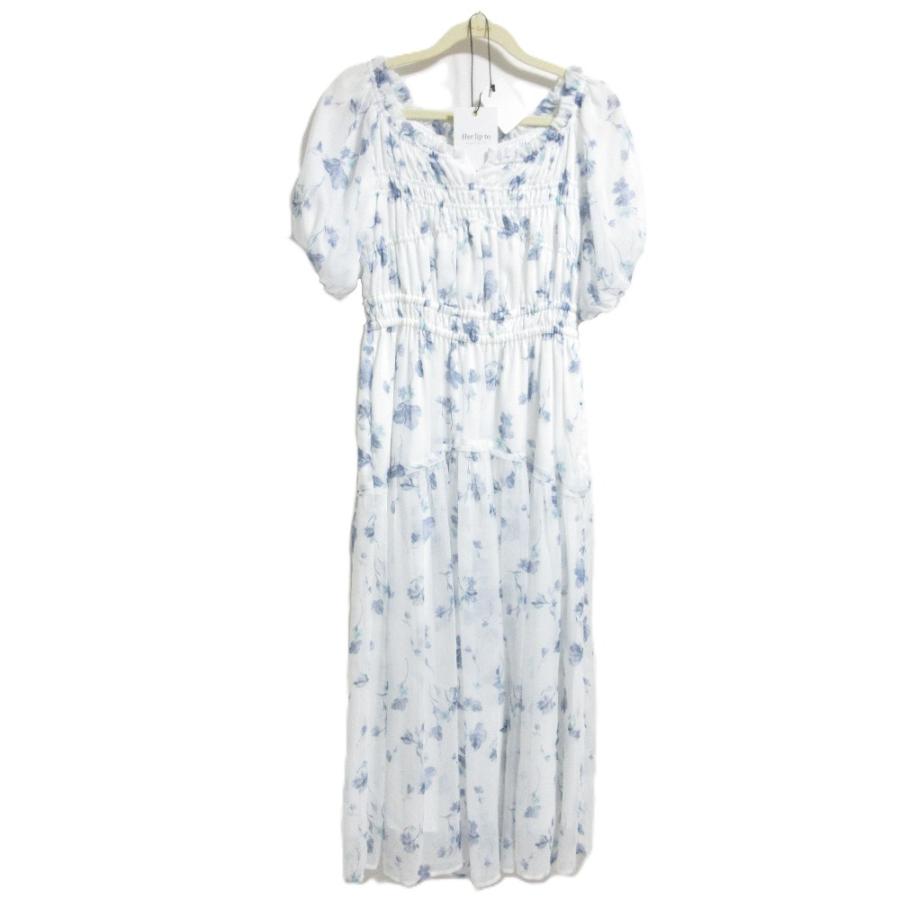 未使用 Her lip to ハーリップトゥ Belle Jardin Chiffon Dress