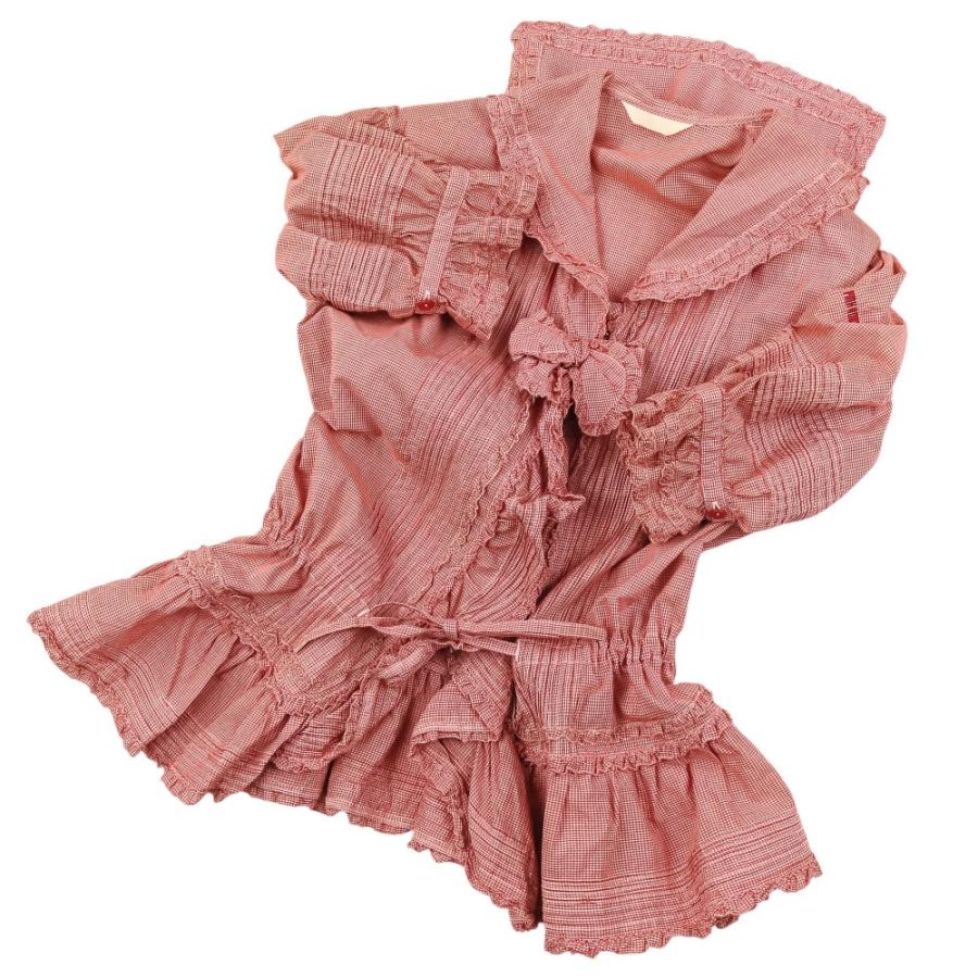 PINK HOUSE（ピンクハウス） 美品 ギンガムチェック 半袖 セーラー