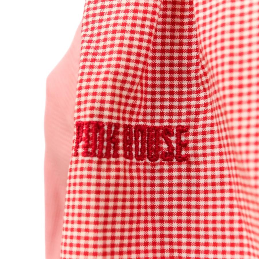 PINKHOUSE ピンクハウス ギンガムチェック半袖ブラウス PINK HOUSE（ピンクハウス） 美品 ギンガムチェック 半袖 セーラー