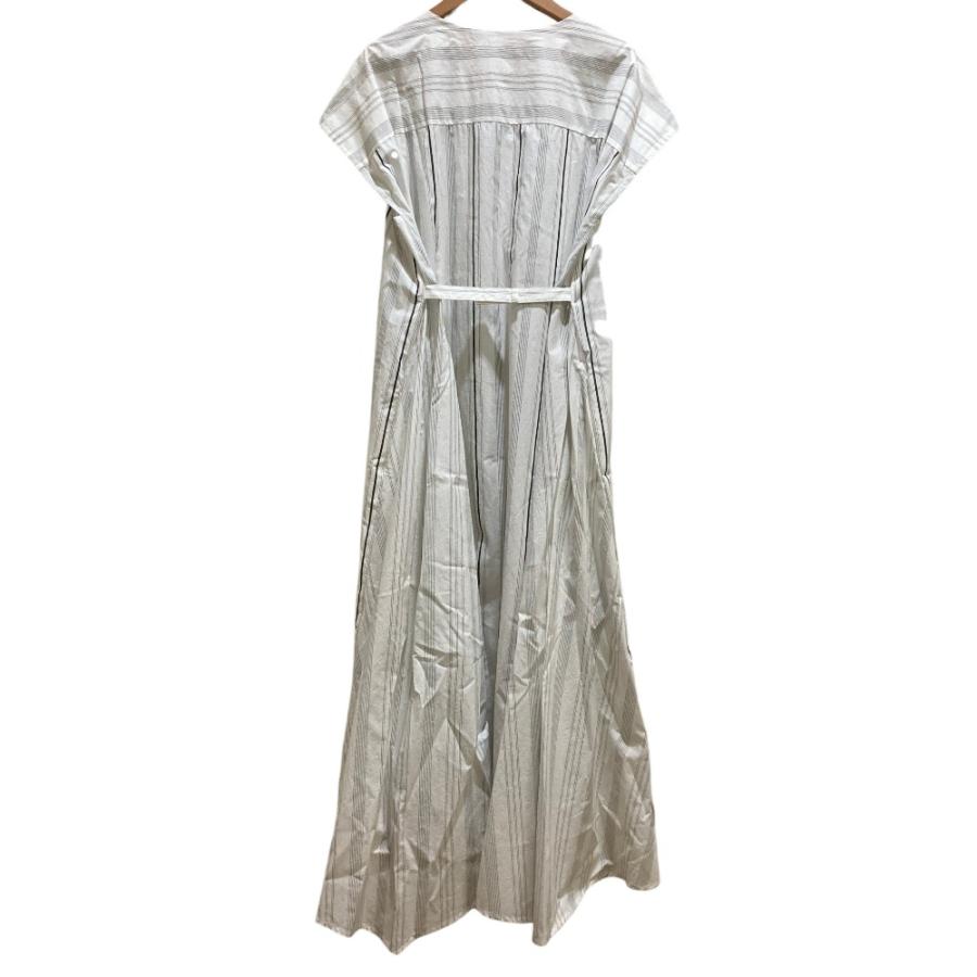 Curensology（カレンソロジー） 美品 ストライプ オーバーサイズシャツ 