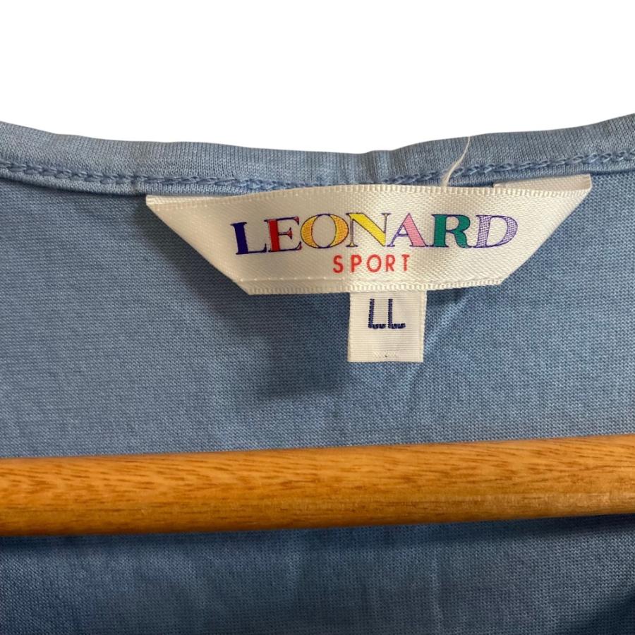 LEONARD SPORT 美品 レオナールスポーツ ラインストーンロゴ