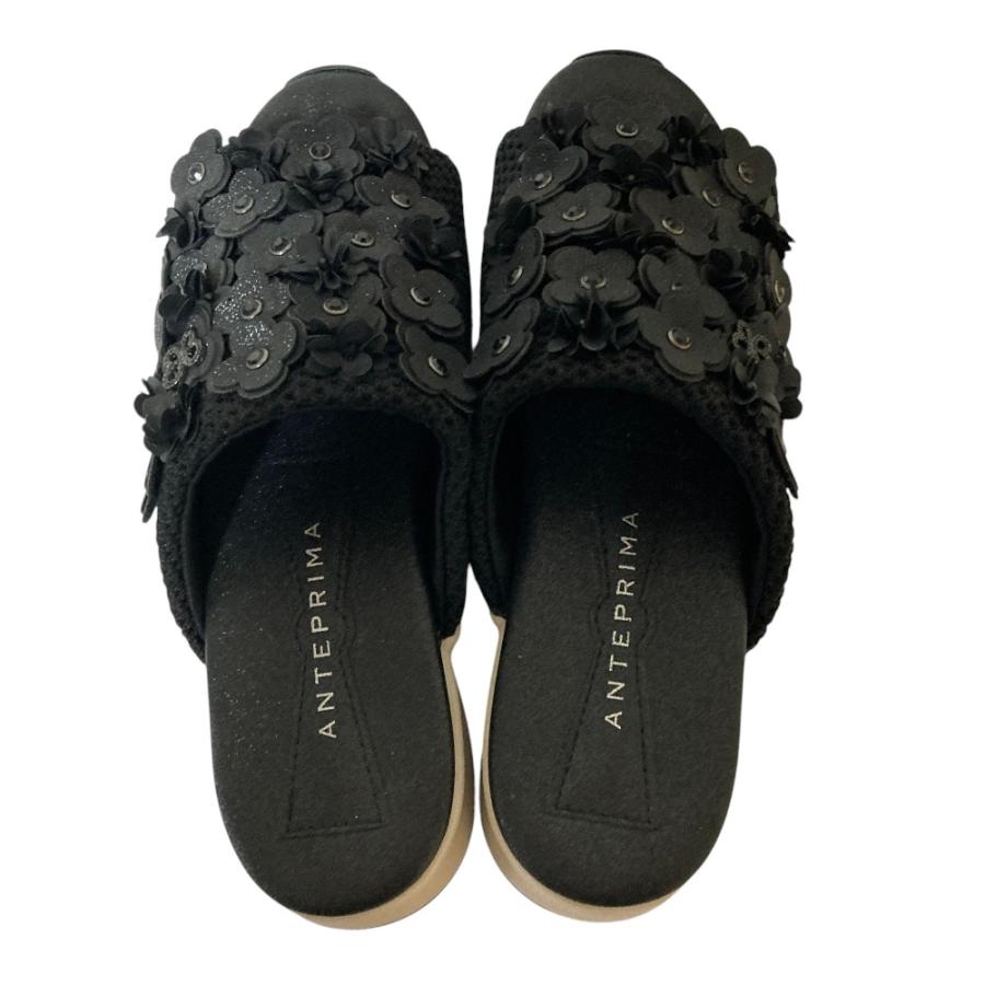 ANTEPRIMA（アンテプリマ） 新品同様 小花モチーフミュールサンダル