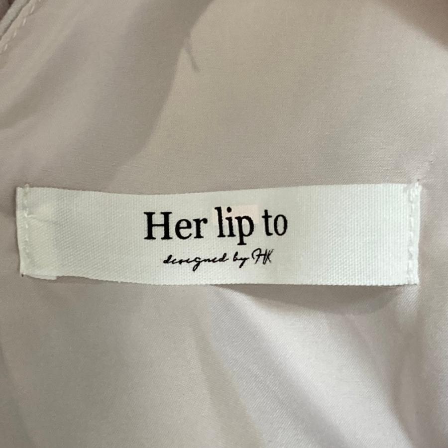 美品 26SS Her lip to ハーリップトゥ Talia Floral Dress ワンピース