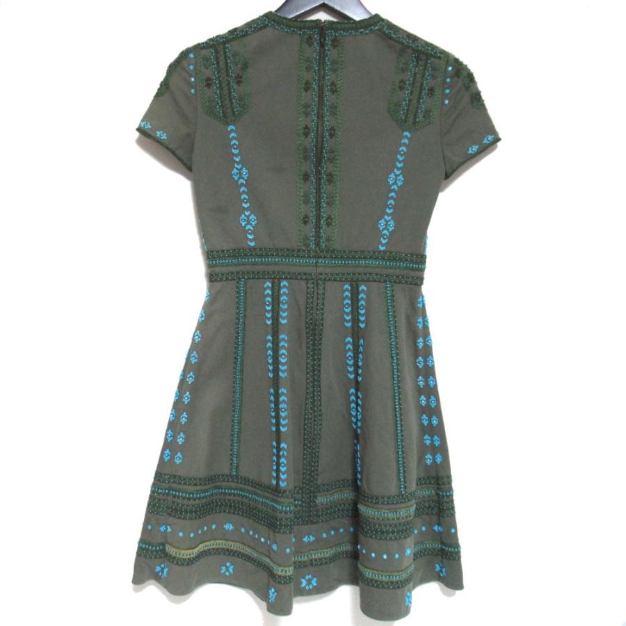 VALENTINO（ヴァレンティノ） 美品 ショートスリーブ 半袖 ひざ上丈 