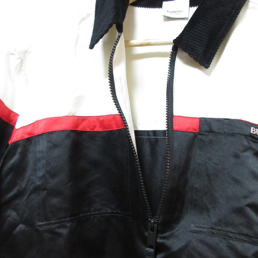 美品 BURBERRY バーバリー ハーフジップ ロゴ 半袖 ボーリングシャツ 38 ブラック レディース 古着 中古 USED BURBERRY（バーバリー） 美品 ハーフジップ ロゴ 半袖 ボーリング