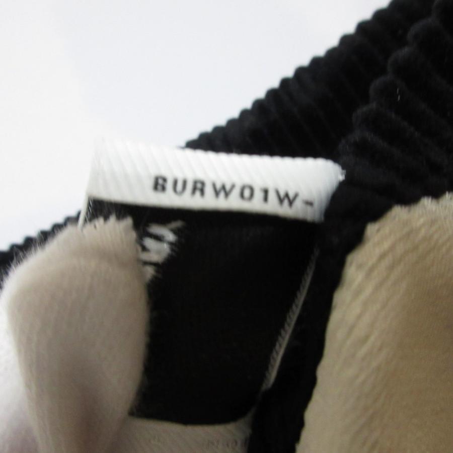 美品 BURBERRY バーバリー ハーフジップ ロゴ 半袖 ボーリングシャツ 38 ブラック レディース 古着 中古 USED BURBERRY（バーバリー） 美品 ハーフジップ ロゴ 半袖 ボーリング