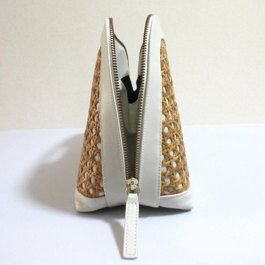 PELLICO（ペリーコ） 良品 ANELLI CEST ラフィア×レザー ハンドバッグ