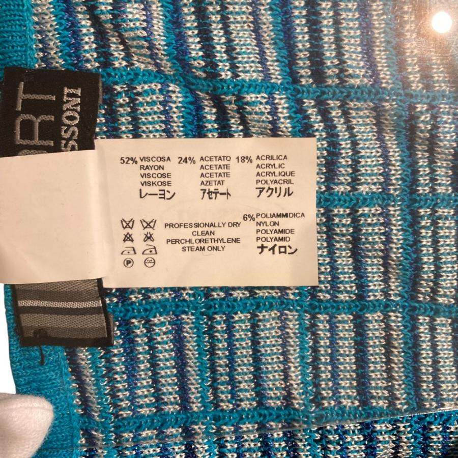 ミッソーニ　半袖ニット MISSONI（ミッソーニ） 美品 MISSONI SPORT 半袖 ストレッチ ニット