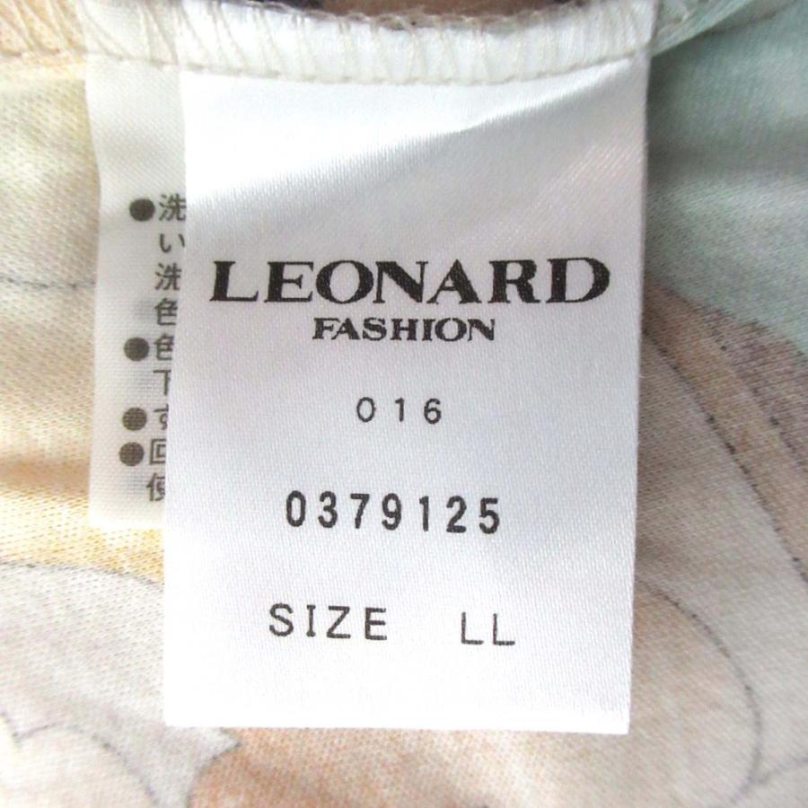LEONARD FASHION ☆ 美品 プリント シャツ