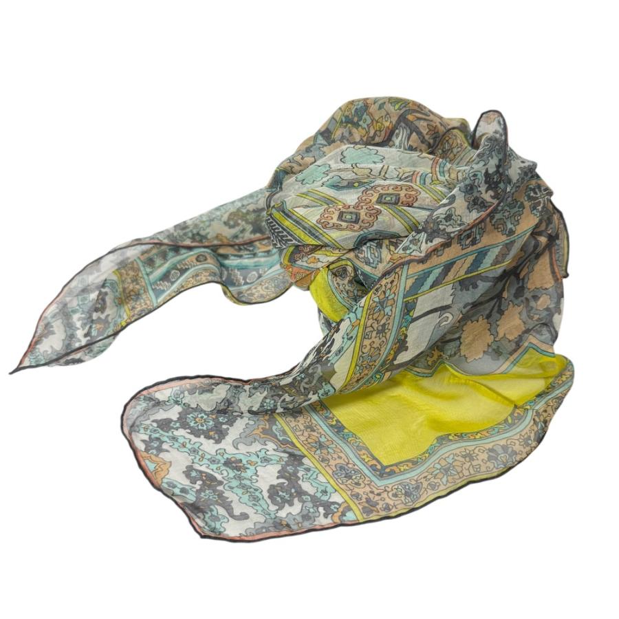 HERMES スカーフ カレジェアン大判カレ140 マルチカラー