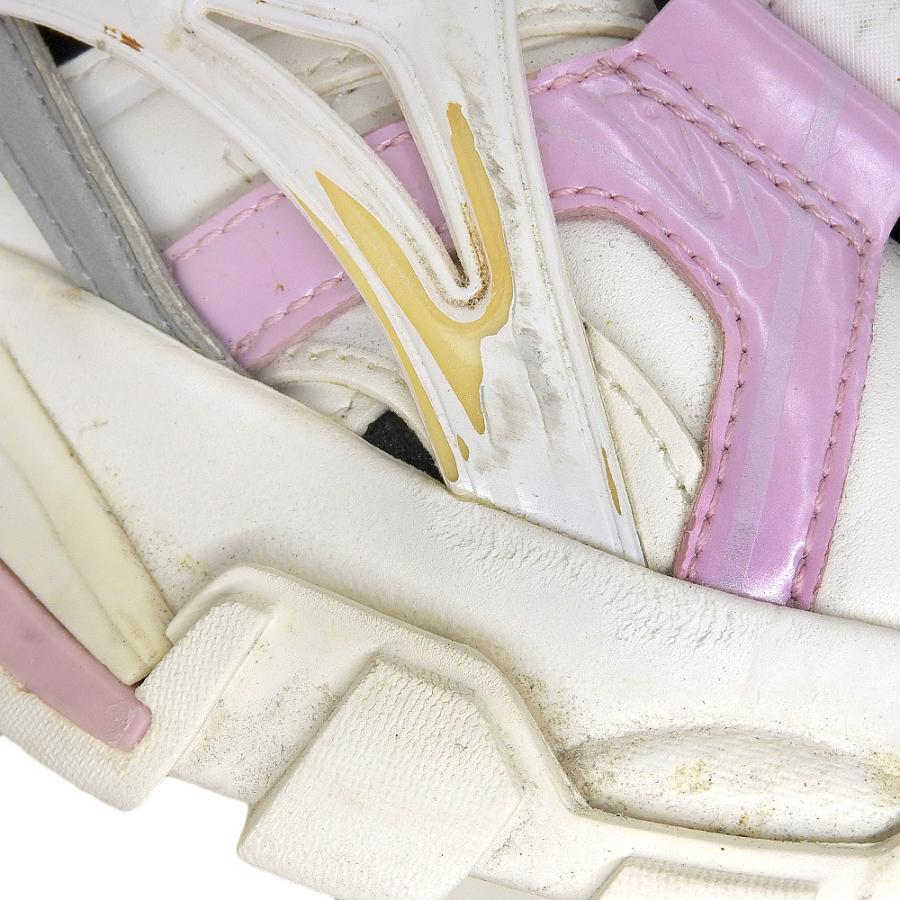 BALENCIAGA スポーツサンダル ホワイト/ピンク BALENCIAGA（バレンシアガ） 良品 Track Sandal トラックサンダル