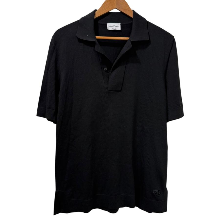良品 23SS Salvatore Ferragamo サルヴァトーレフェラガモ シルク 半袖