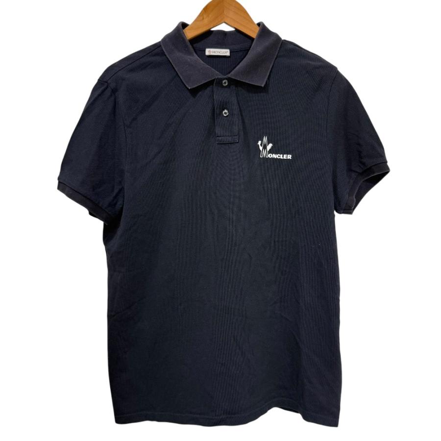 MONCLER 鹿の子 半袖 ポロシャツ/MAGLIA POLO/M/国内正規 MONCLER 良品 モンクレール MAGLIA POLO MANICA CORTA 半袖