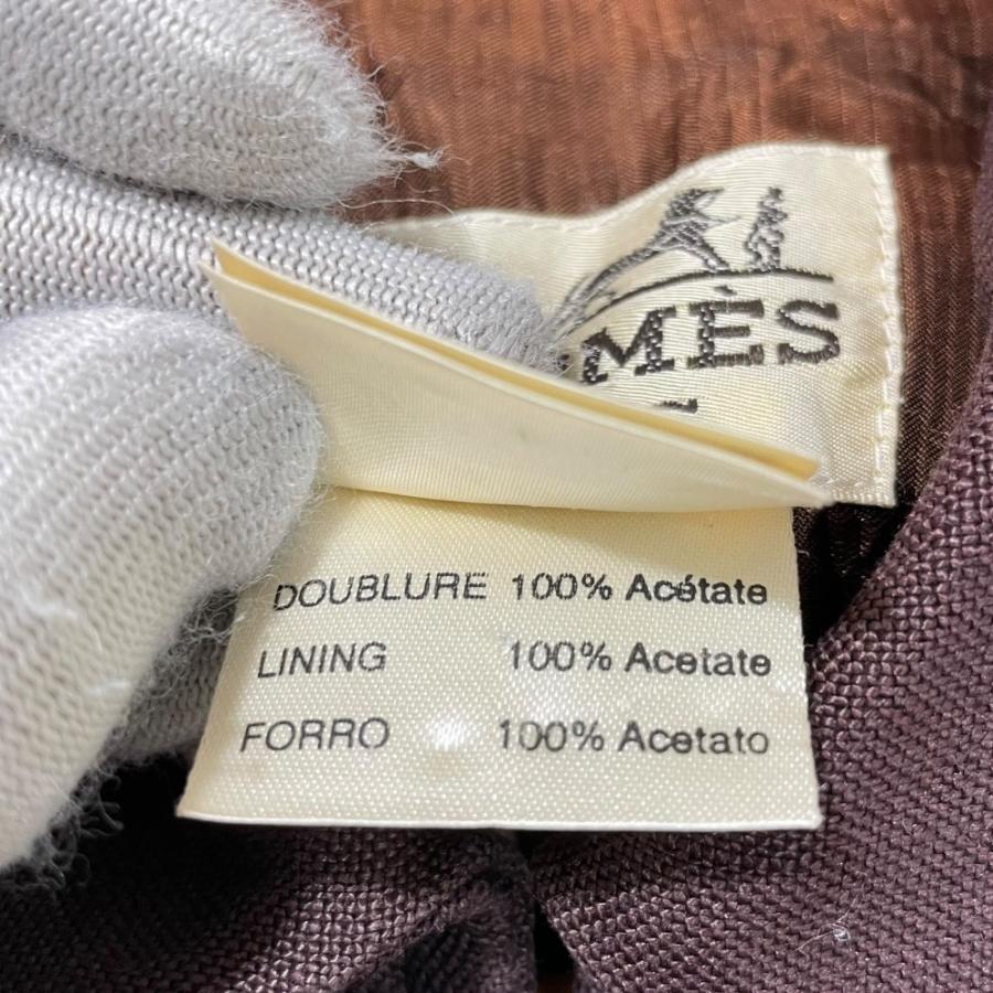HERMES（エルメス） 美品 半袖 ジップアップ リネン シャツ トップス 