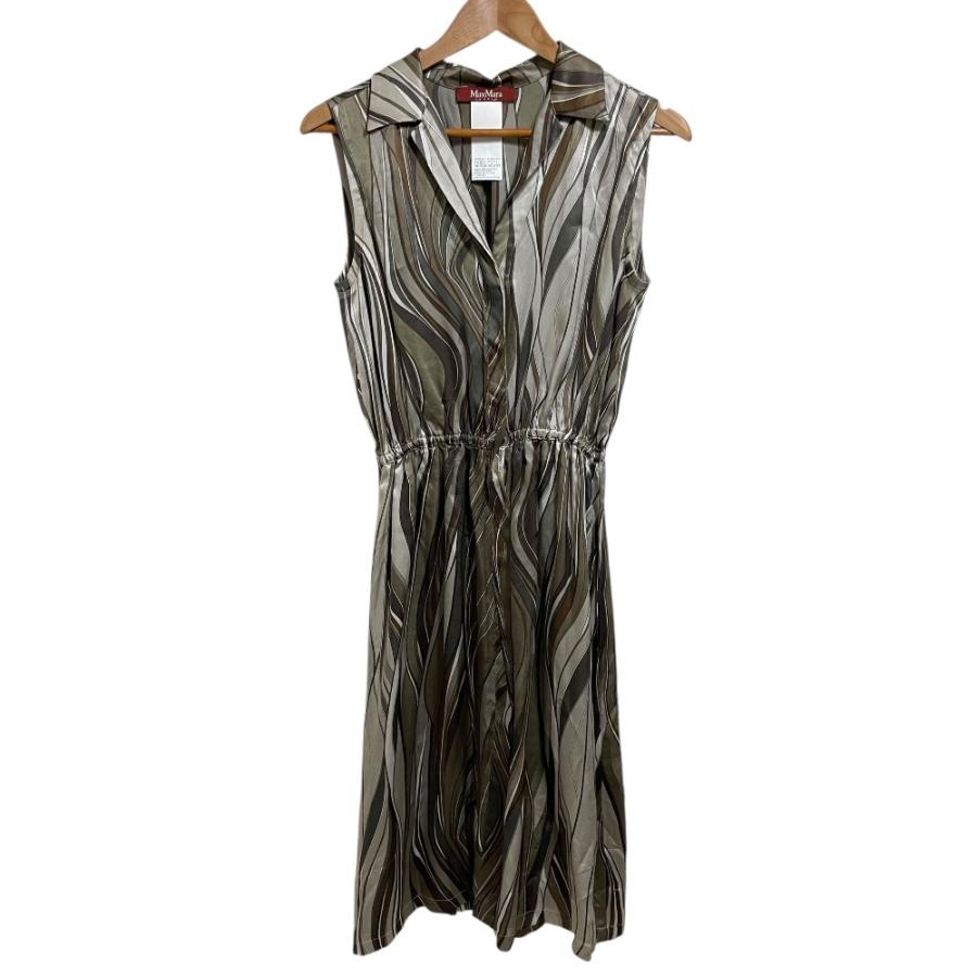 Max Mara Studio（マックスマーラステュディオ） 美品 総柄 シルク100 