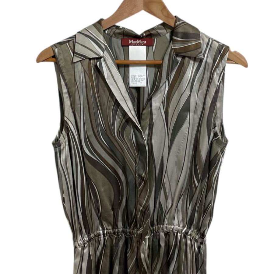 Max Mara Studio（マックスマーラステュディオ） 美品 総柄 シルク100 