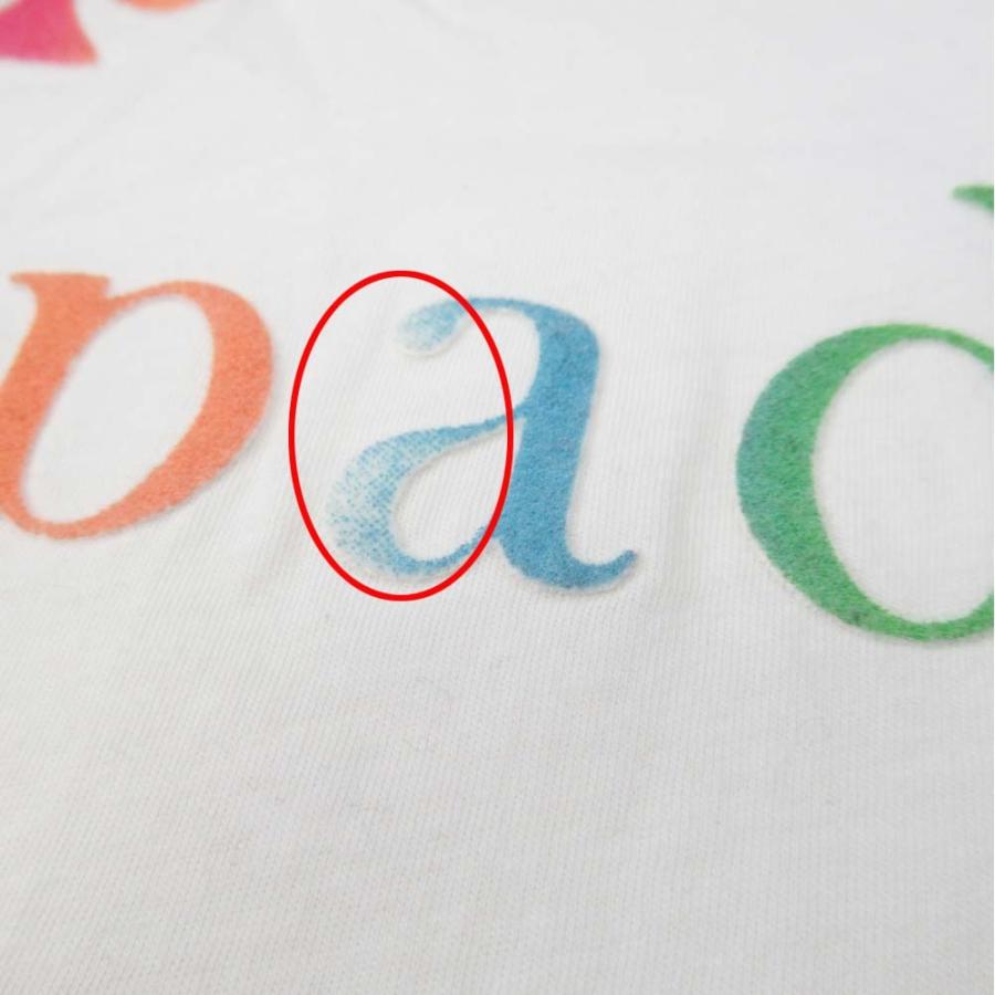 【Katie】ケイティLOGO sailor top 　ホワイトSizeフリー kate spade NEW YORK 良品 Kate ケイトスペード レインボー