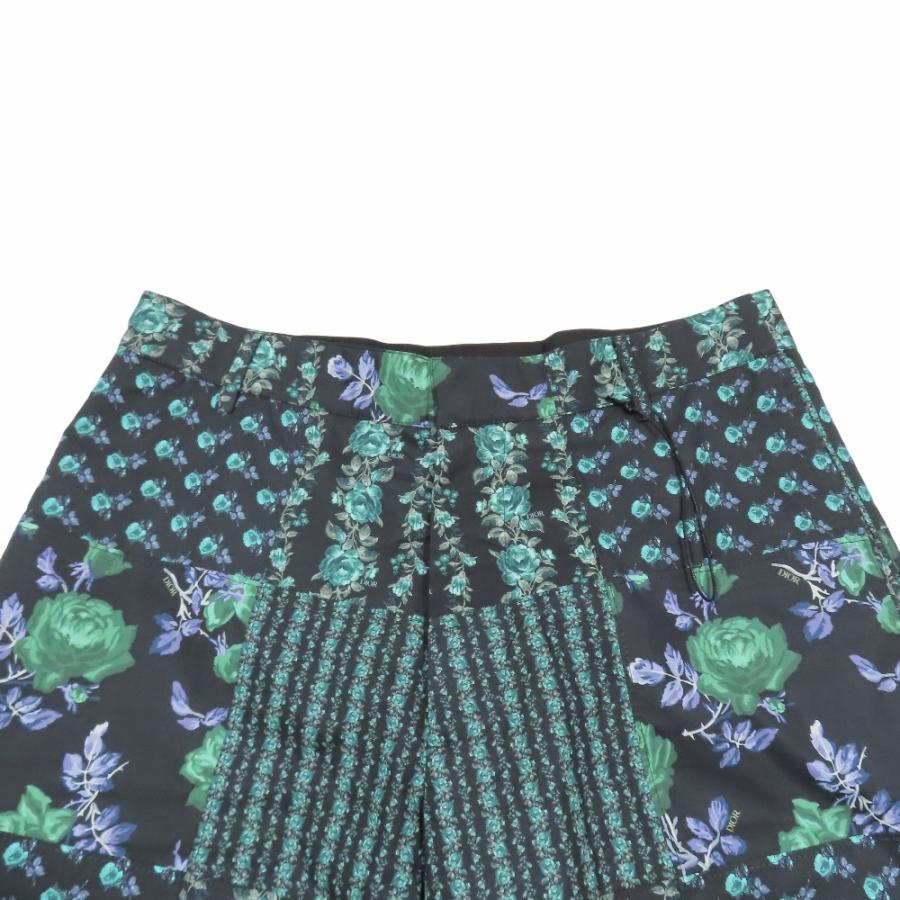 良品 Christian Dior ショートパンツ 花柄 80s vintage Dior デニム ショートパンツ（Christian Dior クリスチャン