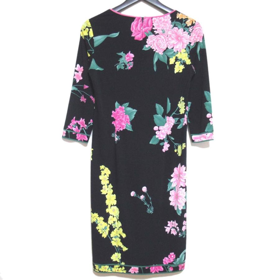 レオナール　カンカンワンピース 新作美品 LEONARD レオナール カンカン ストレッチ ロング