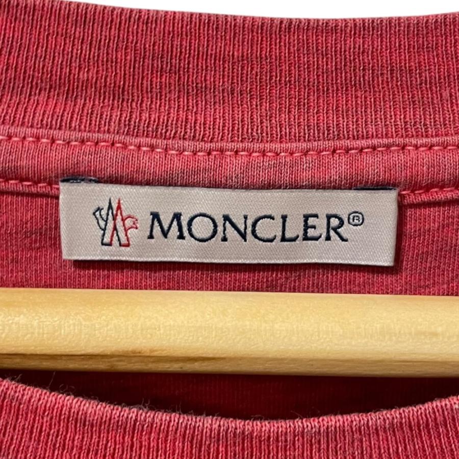 MONCLER（モンクレール） 美品 ロゴプリント 半袖 クルーネック T 
