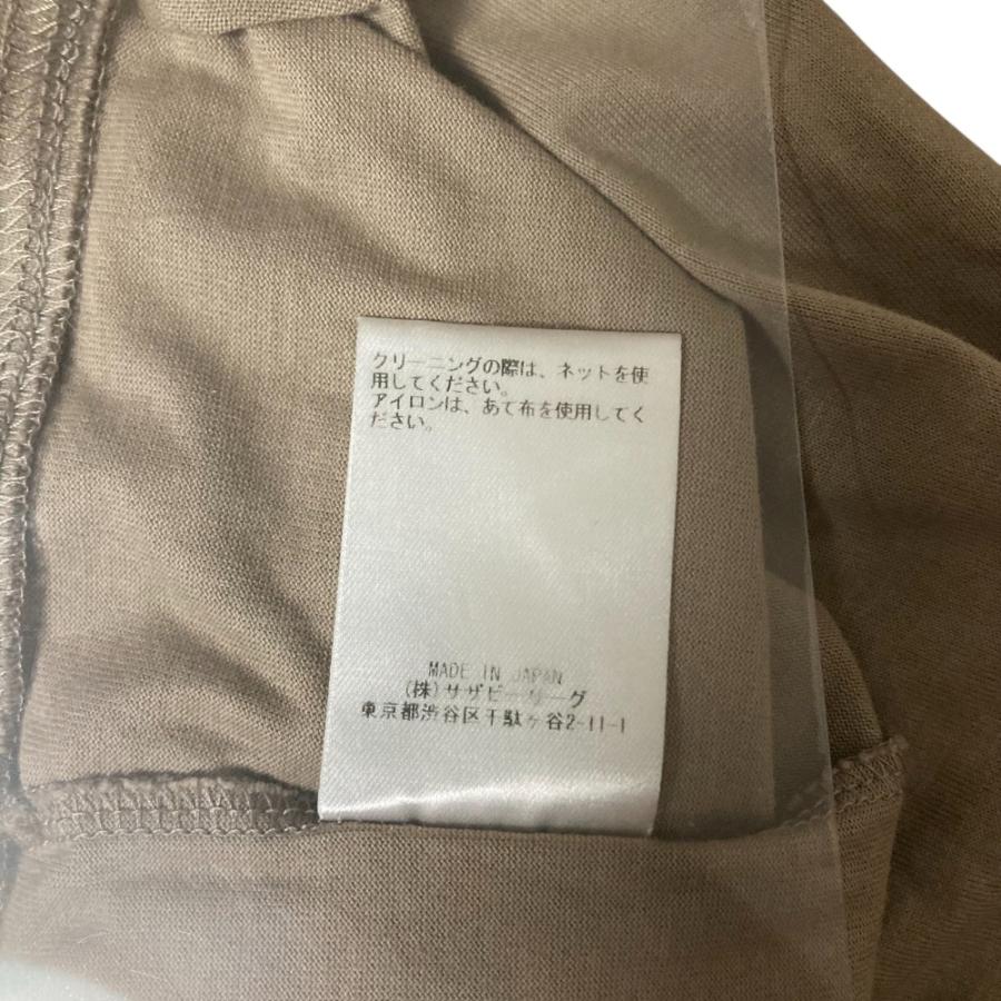 美品 ebure エブール パフスリーブ ハーフスリーブ Tシャツ カットソー 38 ベージュ レディース 古着 中古 USED ebure 美品 エブール パフスリーブ ハーフスリーブ Tシャツ カットソー