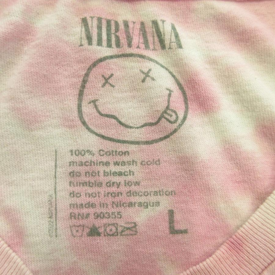 ☆激レア☆NIRVANA ニルヴァーナ　Tシャツ　Lサイズ　タイダイ柄 ☆激レア☆NIRVANA ニルヴァーナ Tシャツ Lサイズ タイダイ柄