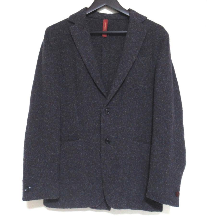 美品 ernesto エルネスト ニットツイード シングル テーラード