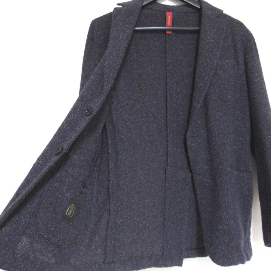 美品 ernesto エルネスト ニットツイード シングル テーラード